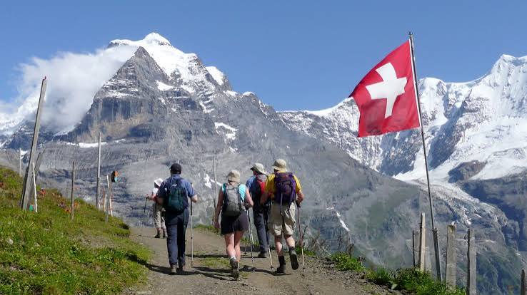 Swiss Alps Mountain Trek